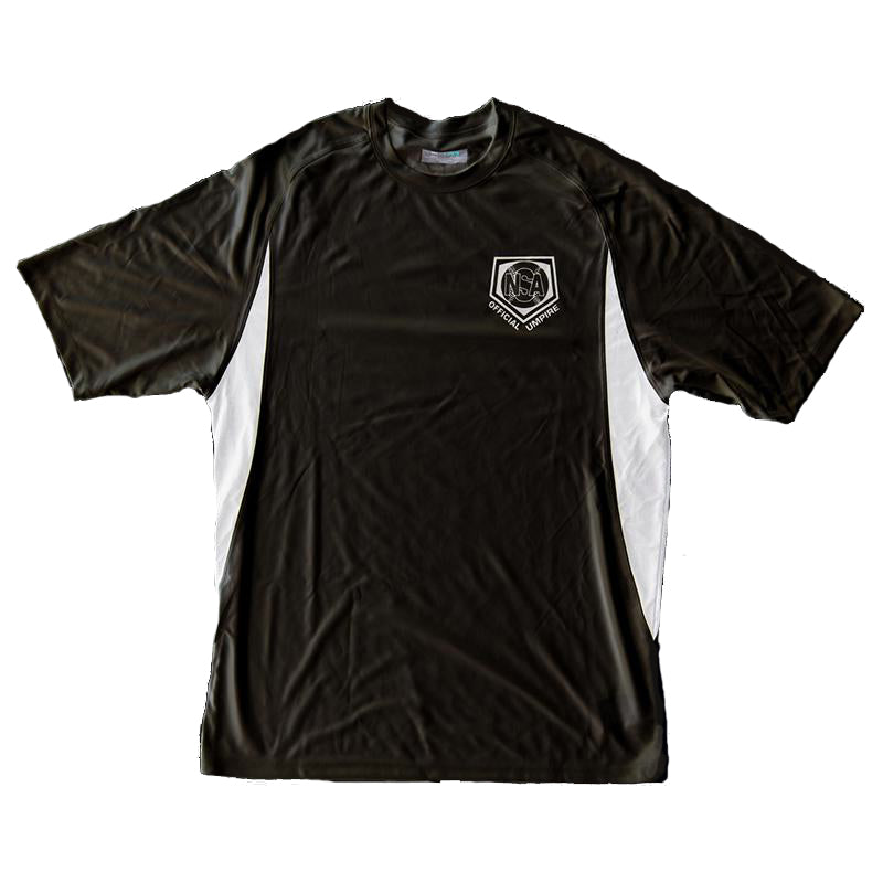 NSA Black Dri Fit Umpire Shirt (Discontinued) – NSA BPA Apparel
