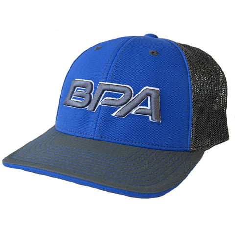 BPA Flex Fit Mesh Hat - 404M Royal / Graphite