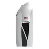 NSA Sublimated White Dri Fit Umpire Shirt