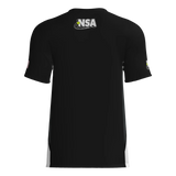 NSA Sublimated Black Dri Fit Umpire Shirt