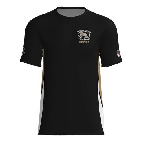 BPA Sublimated Black Dri Fit Umpire Shirt