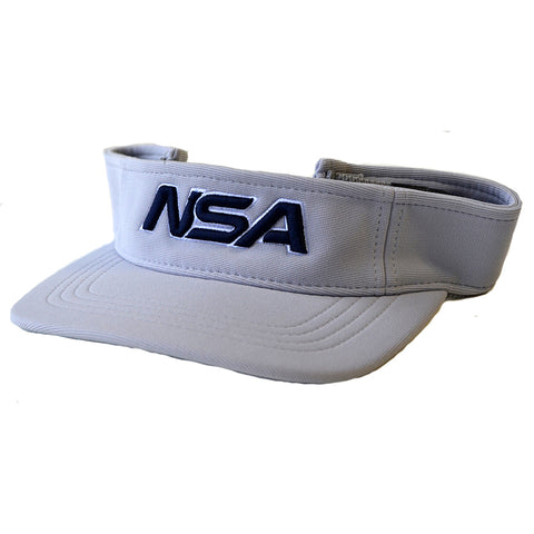 NSA Adjustable Visor - 598 Silver